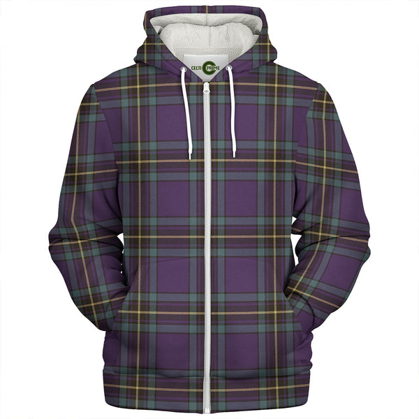 Murray of Elibank Weathered Clan Badge Tartan Sherpa Hoodie