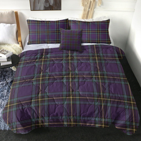 Murray of Elibank Weathered Clan Badge Tartan Comforter
