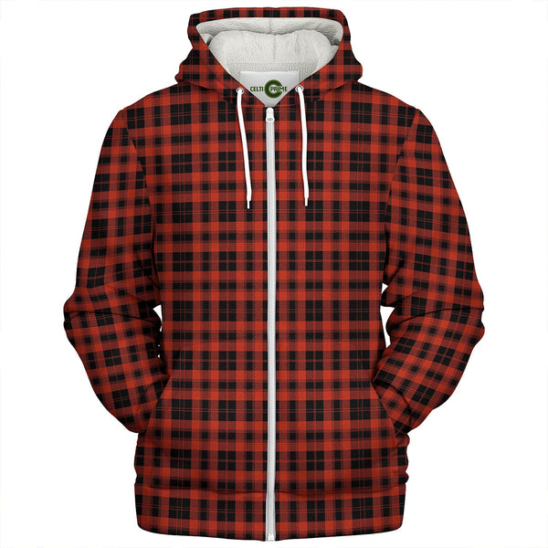 Murray of Ochtertyre Ancient Clan Badge Tartan Sherpa Hoodie