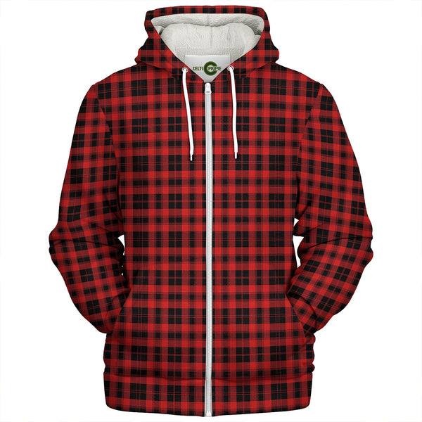 Murray of Ochtertyre Modern Clan Badge Tartan Sherpa Hoodie