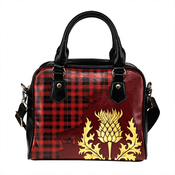 Murray of Ochtertyre Modern Tartan Shoulder Handbag Thistle Oldest Style