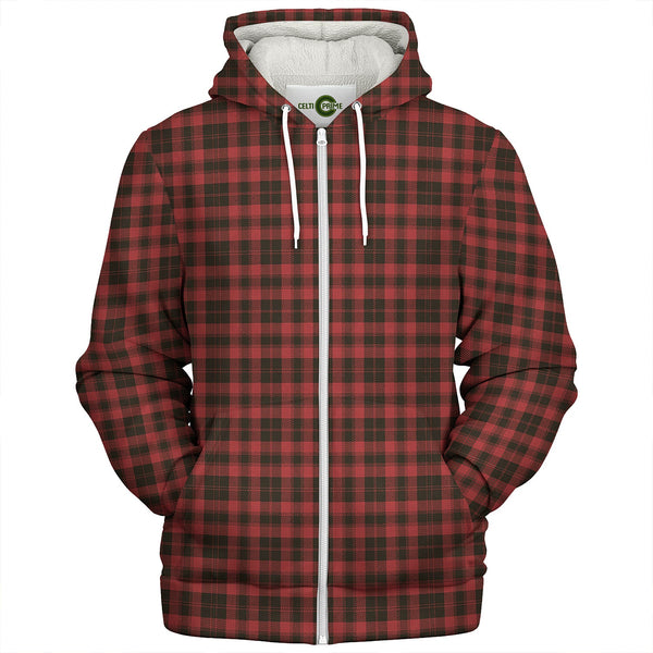 Murray of Ochtertyre Weathered Clan Badge Tartan Sherpa Hoodie