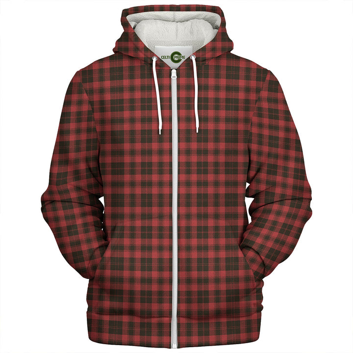 Murray of Ochtertyre Weathered Clan Badge Tartan Sherpa Hoodie