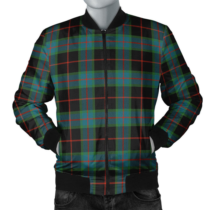 Nairn Ancient Clan Badge Tartan Bomber Jacket