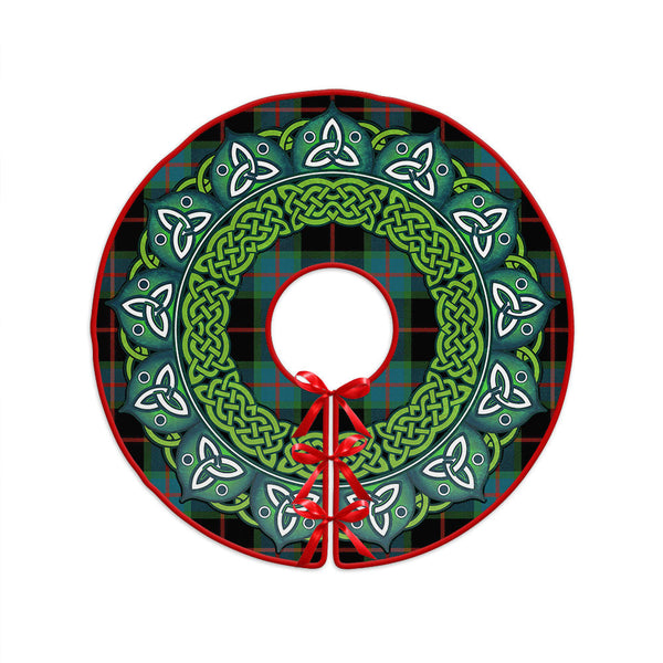 Nairn Ancient Clan Badge Tartan Christmas Tree Skirt Heritage Holiday Decor