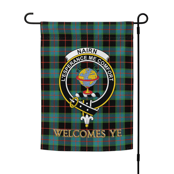 Nairn Ancient Clan Badge Tartan Garden Flag