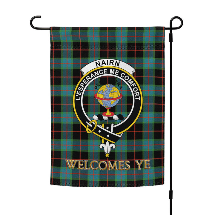 Nairn Ancient Clan Badge Tartan Garden Flag