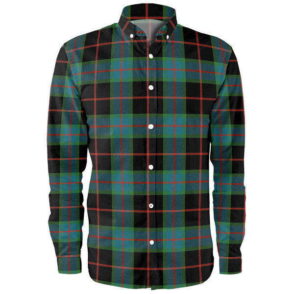 Nairn Ancient Clan Badge Tartan Long Sleeve Shirt