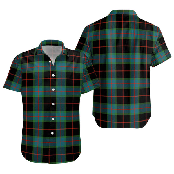 Nairn Ancient Clan Badge Tartan Short Sleeve Shirt