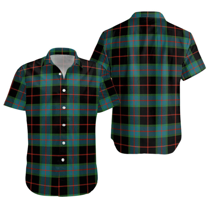 Nairn Ancient Clan Badge Tartan Short Sleeve Shirt