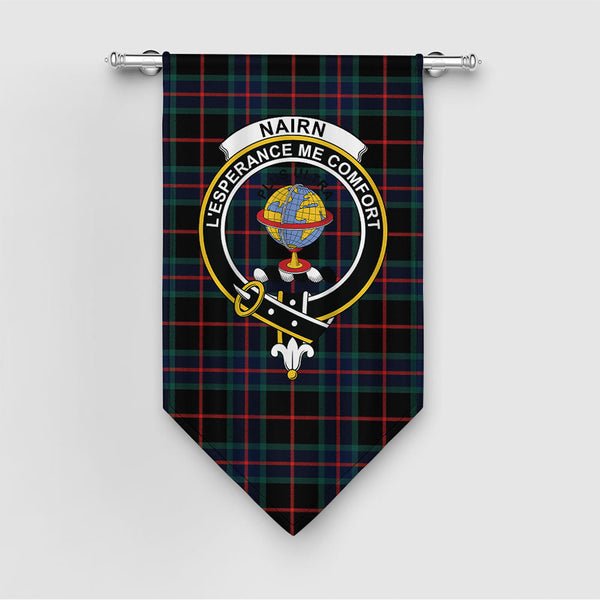 Nairn Modern Clan Badge Tartan Gonfalon