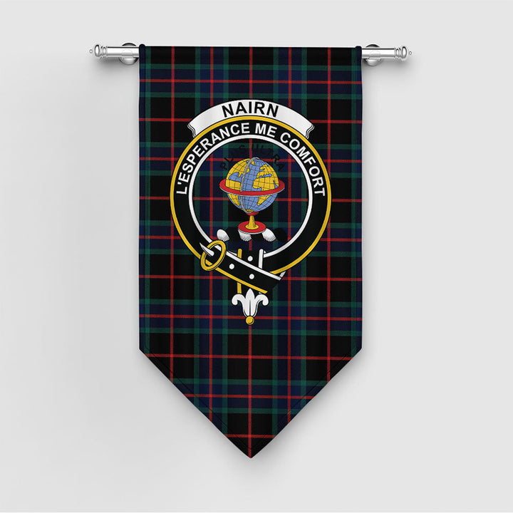 Nairn Modern Clan Badge Tartan Gonfalon