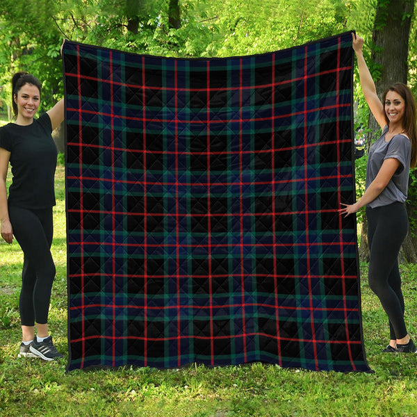 Nairn Modern Clan Badge Tartan Premium Quilt