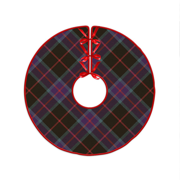 Nairn Weathered Clan Badge Tartan Christmas Tree Skirt