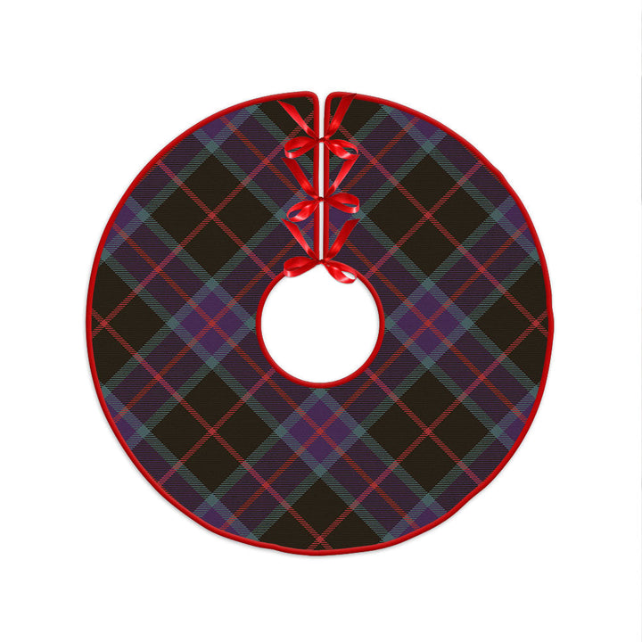 Nairn Weathered Clan Badge Tartan Christmas Tree Skirt