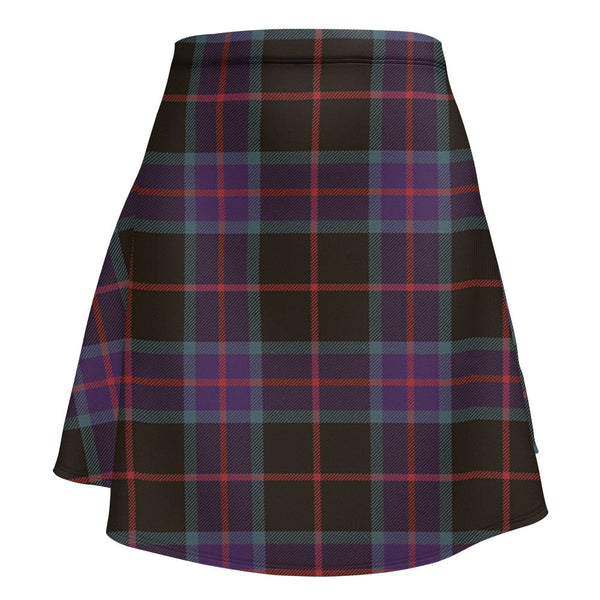 Nairn Weathered Clan Badge Tartan Flared Skirt
