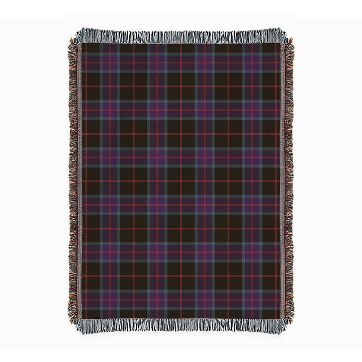 Nairn Weathered Clan Badge Tartan Woven Blanket