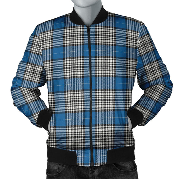Napier Ancient Clan Badge Tartan Bomber Jacket