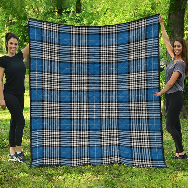 Napier Ancient Clan Badge Tartan Premium Quilt
