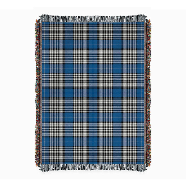 Napier Ancient Clan Badge Tartan Woven Blanket