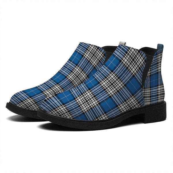 Napier Ancient Tartan Flat Ankle Boots