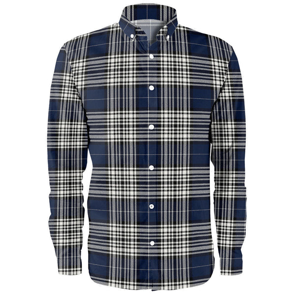 Napier Modern Clan Badge Tartan Long Sleeve Shirt
