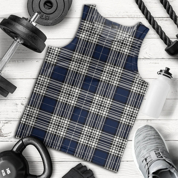 Napier Modern Clan Badge Tartan Men Tank Top
