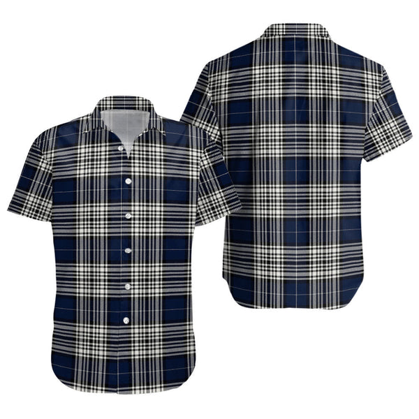 Napier Modern Clan Badge Tartan Short Sleeve Shirt