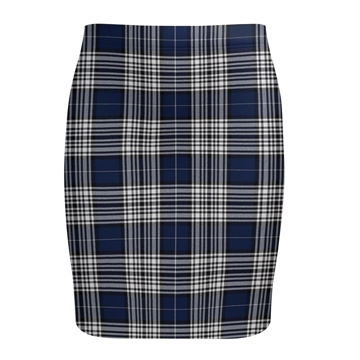 Napier Modern Tartan Fitted Skirt