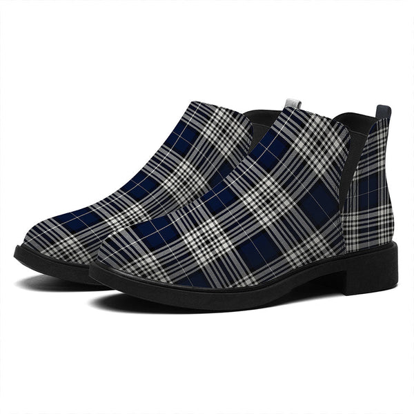 Napier Modern Tartan Flat Ankle Boots