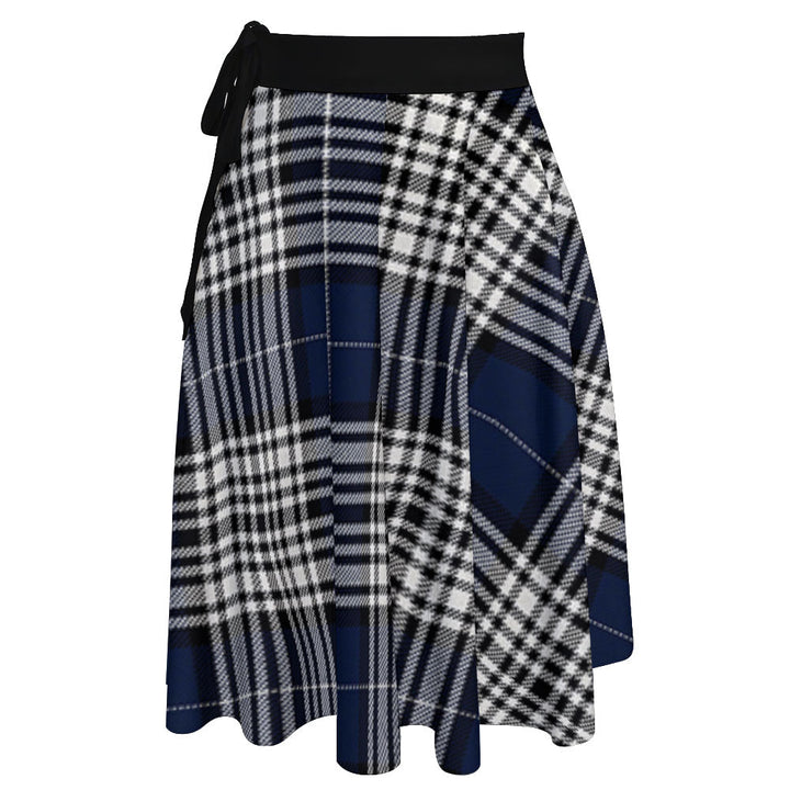 Napier Modern Tartan Wrap Skirt