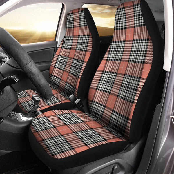 Napier Rose Ancient Clan Badge Tartan Car Seat Covers
