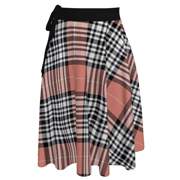 Napier Rose Ancient Tartan Wrap Skirt