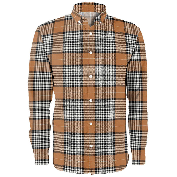 Napier Rose Modern Clan Badge Tartan Long Sleeve Shirt
