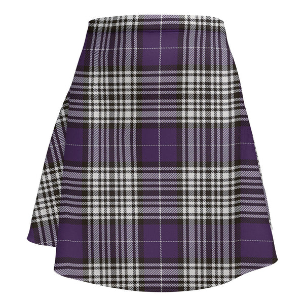 Napier Weathered Clan Badge Tartan Flared Skirt