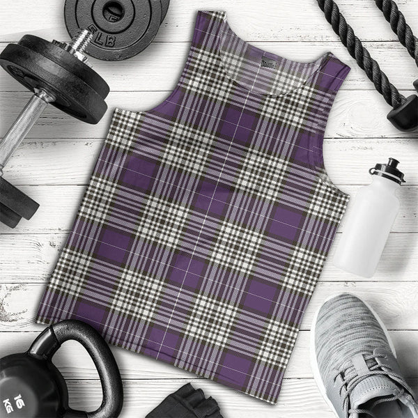 Napier Weathered Clan Badge Tartan Men Tank Top