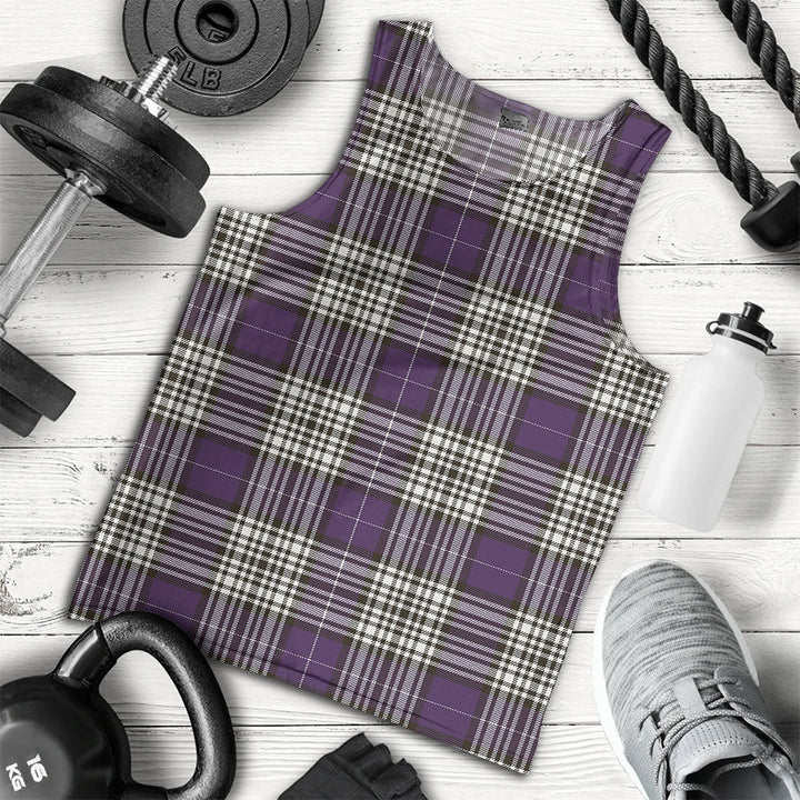 Napier Weathered Clan Badge Tartan Men Tank Top