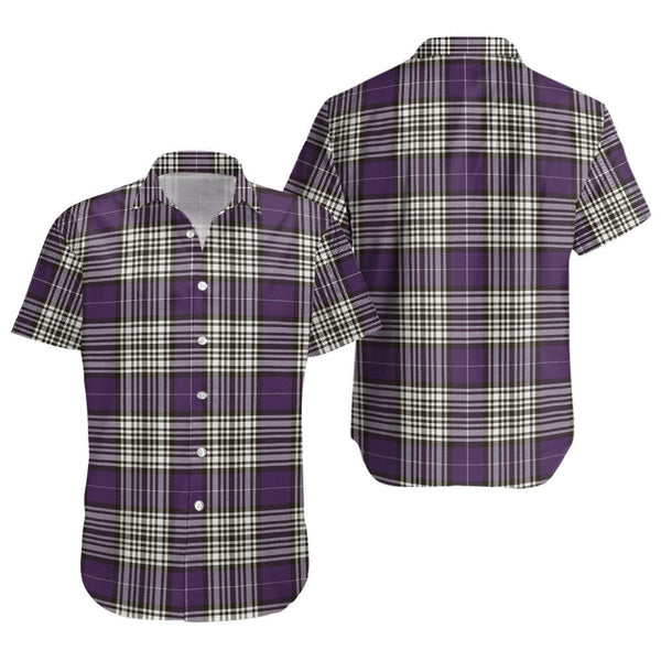 Napier Weathered Clan Badge Tartan Short Sleeve Shirt