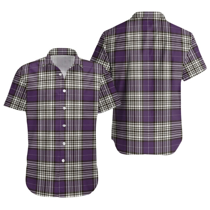 Napier Weathered Clan Badge Tartan Short Sleeve Shirt