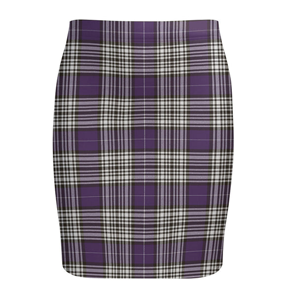 Napier Weathered Tartan Fitted Skirt
