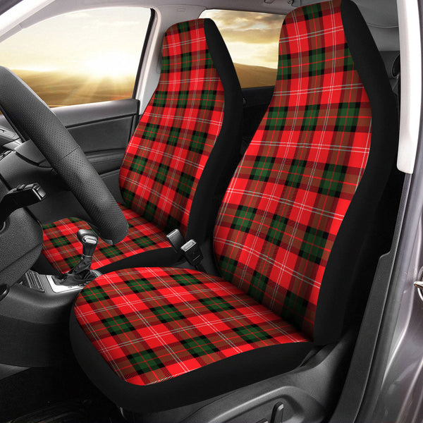 Nesbitt Modern Clan Badge Tartan Car Seat Covers