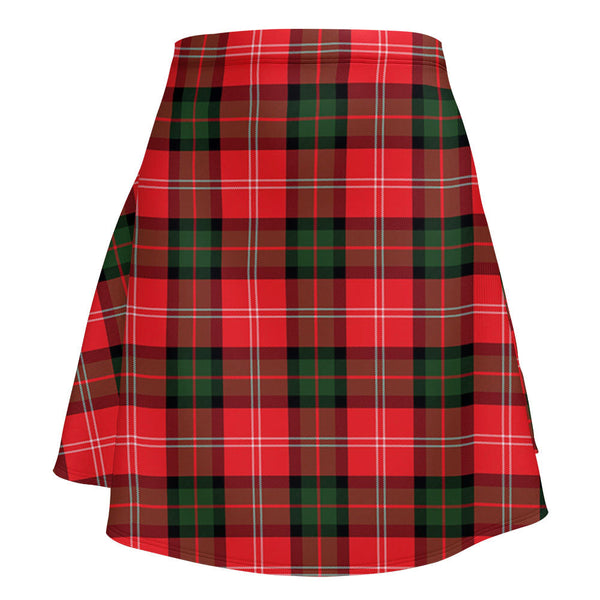 Nesbitt Modern Clan Badge Tartan Flared Skirt