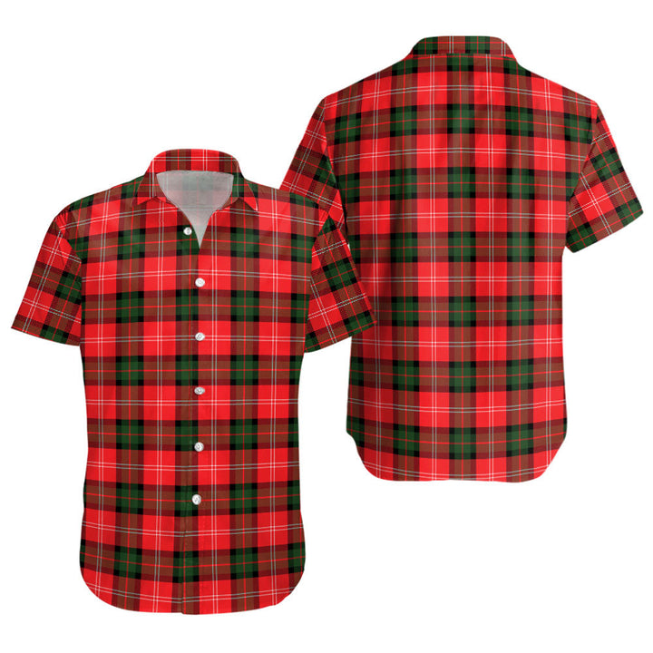 Nesbitt Modern Clan Badge Tartan Short Sleeve Shirt