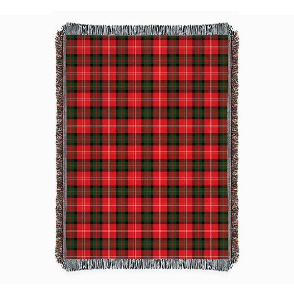 Nesbitt Modern Clan Badge Tartan Woven Blanket