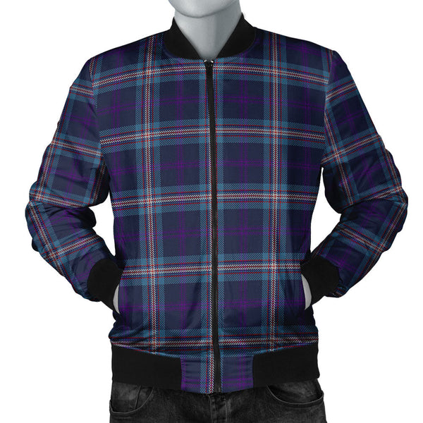 Nevoy Clan Badge Tartan Bomber Jacket