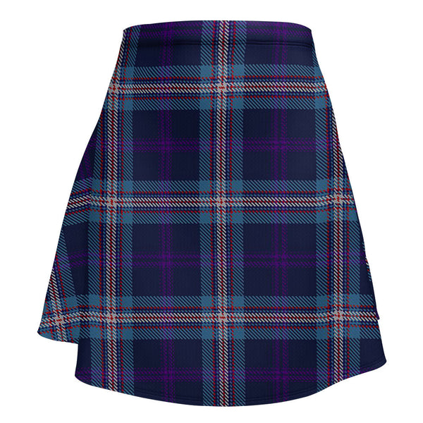 Nevoy Clan Badge Tartan Flared Skirt