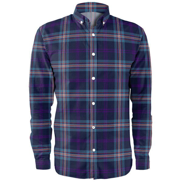 Nevoy Clan Badge Tartan Long Sleeve Shirt