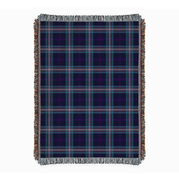 Nevoy Clan Badge Tartan Woven Blanket