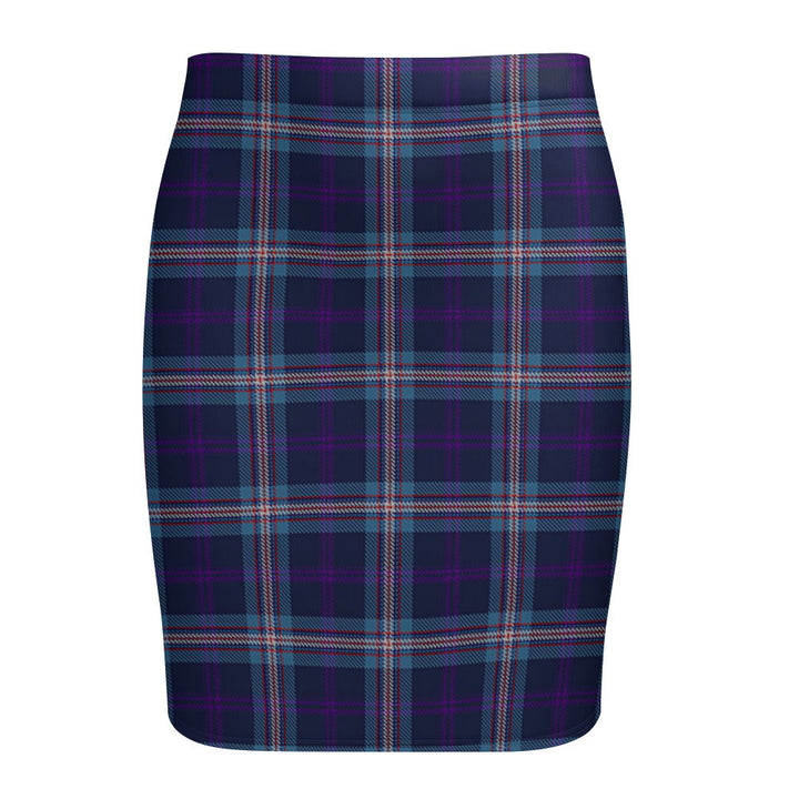 Nevoy Tartan Fitted Skirt