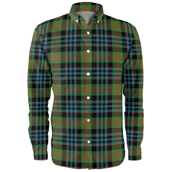 Newlands (Walker Newlands) Ancient Clan Badge Tartan Long Sleeve Shirt